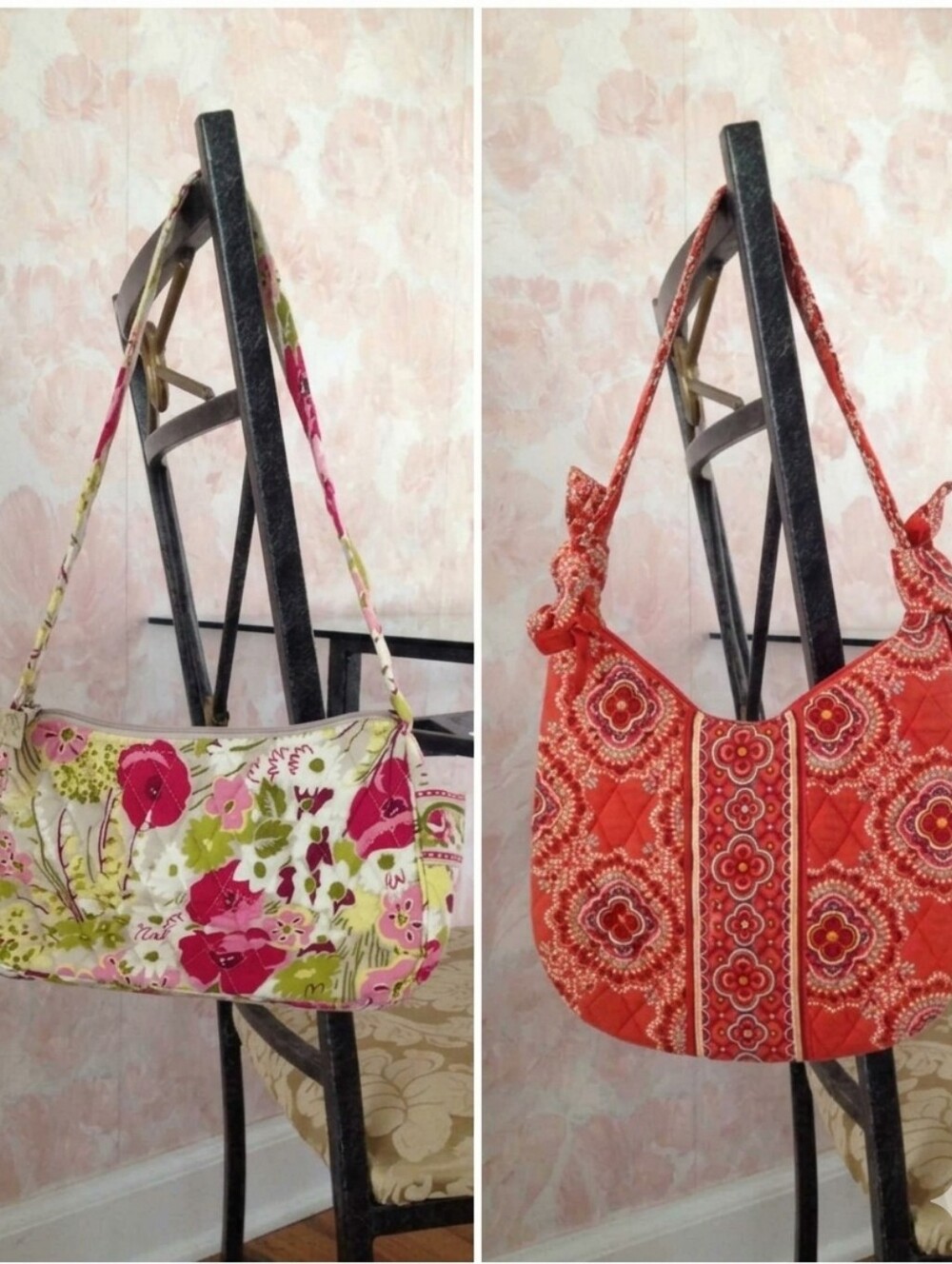 2 Vera Bradley Satchel Purse Bags